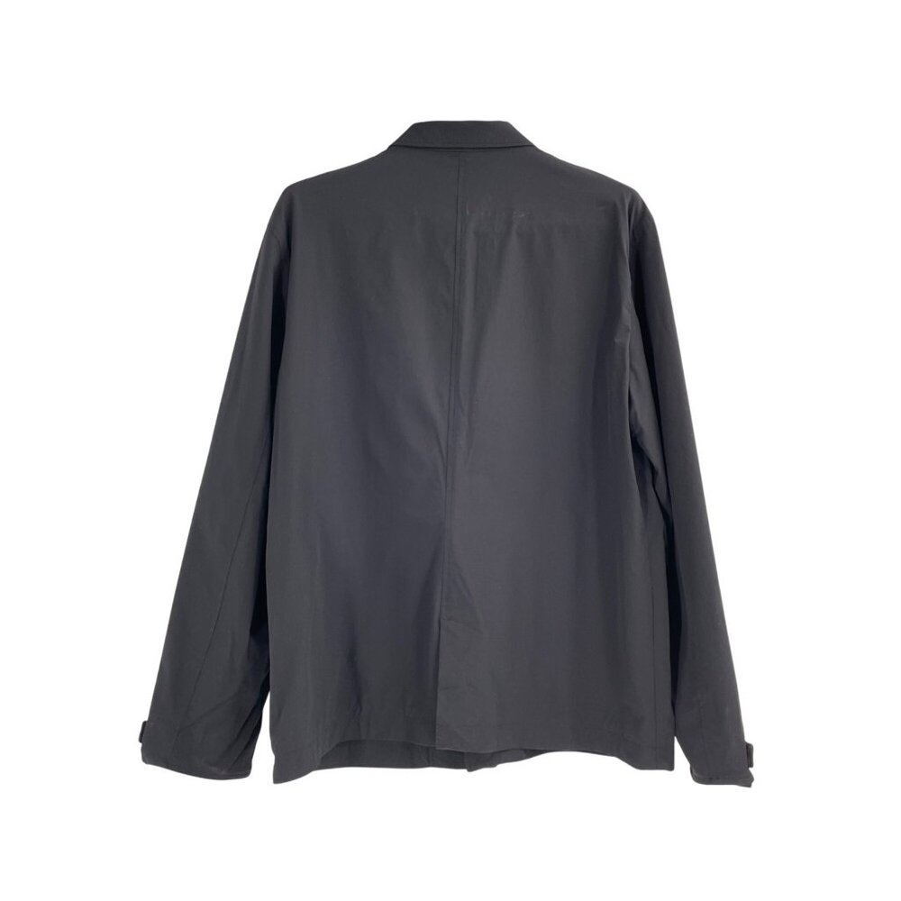 Selected Homme Mens Hybrid Blazer Jacket Large Black Neutral Capsule Wardrobe - Picture 2 of 10